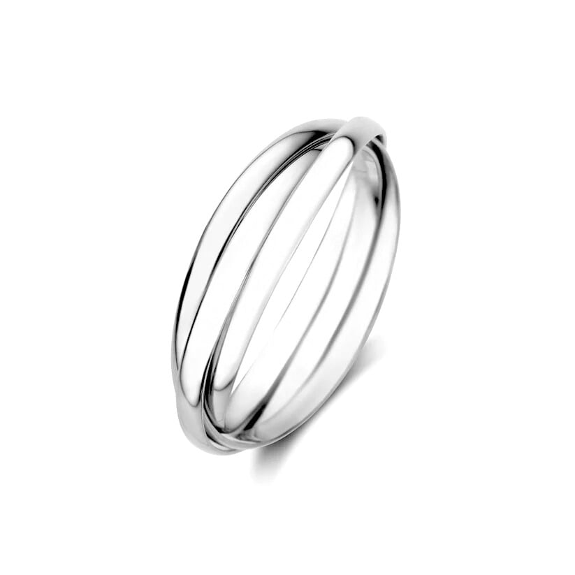 Anillo Lena Trielle Oro Blanco