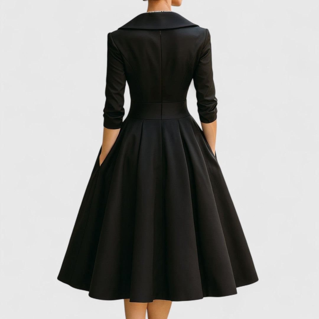 Lucia | Vestido Midi Entallado