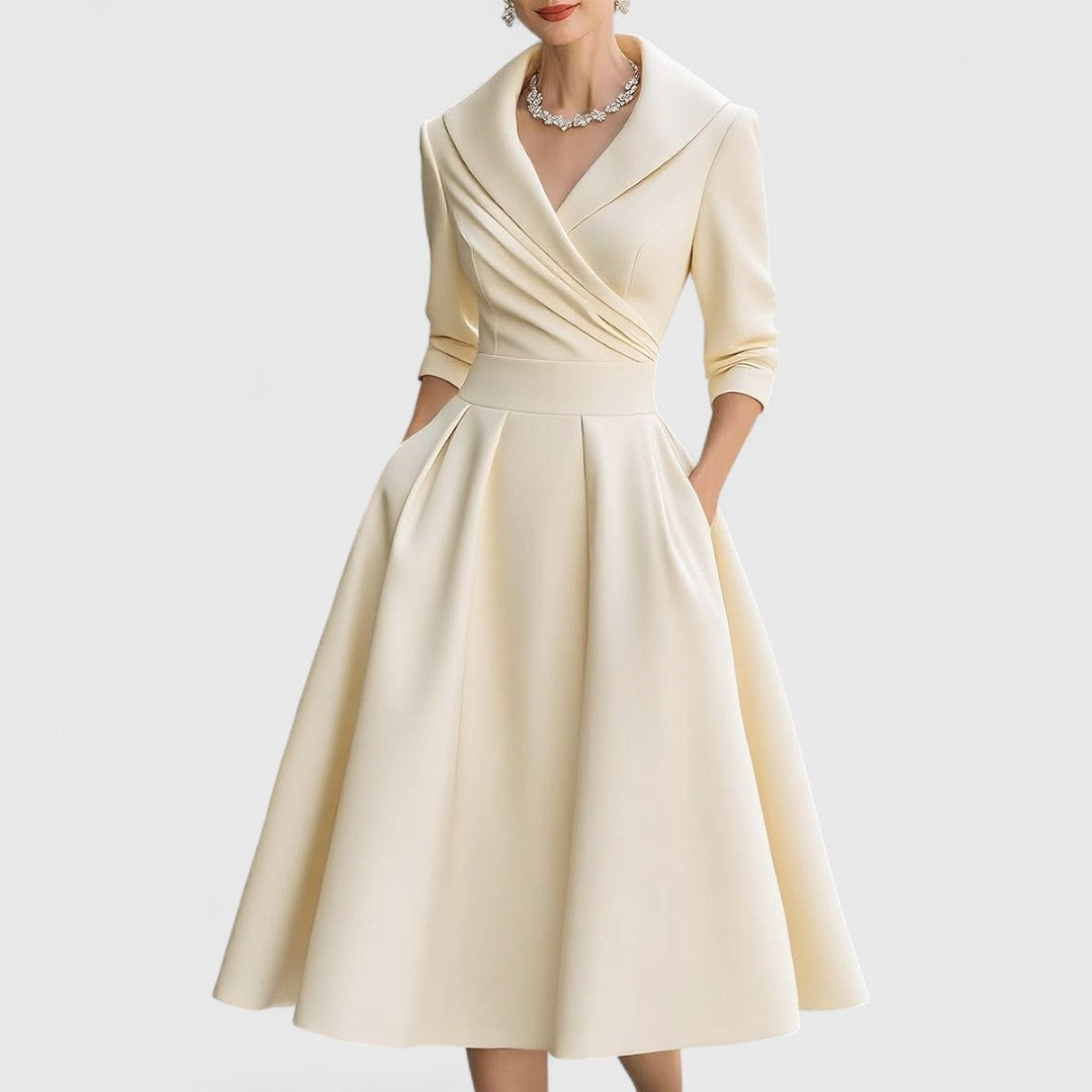 Lucia | Vestido Midi Entallado