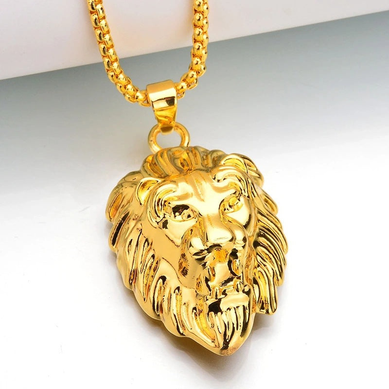 Collar con Colgante León Dominion Oro