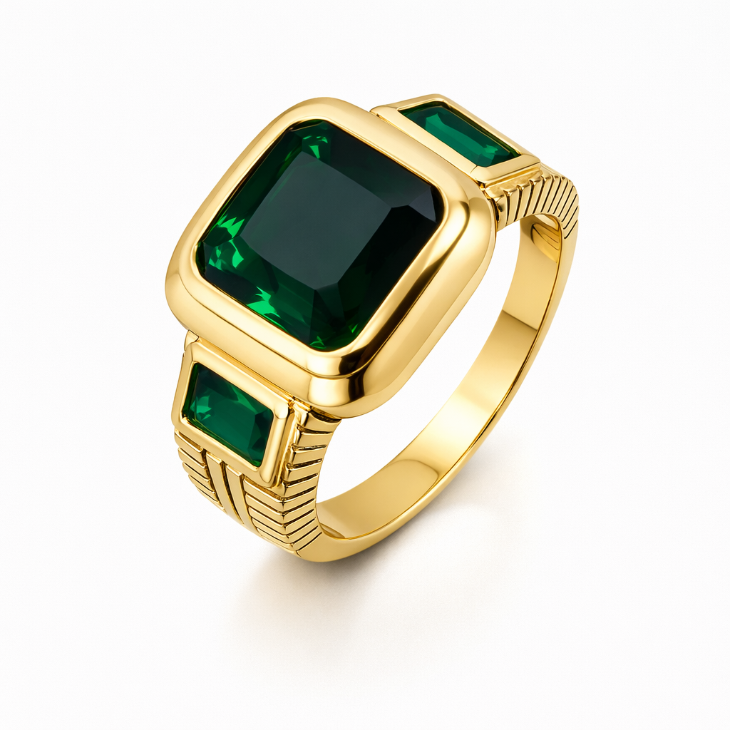 Anillo Emeric Valestone Esmeralda