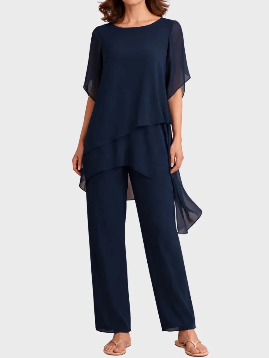 Eliana | Conjunto de Dos Piezas con Pantalón Palazzo