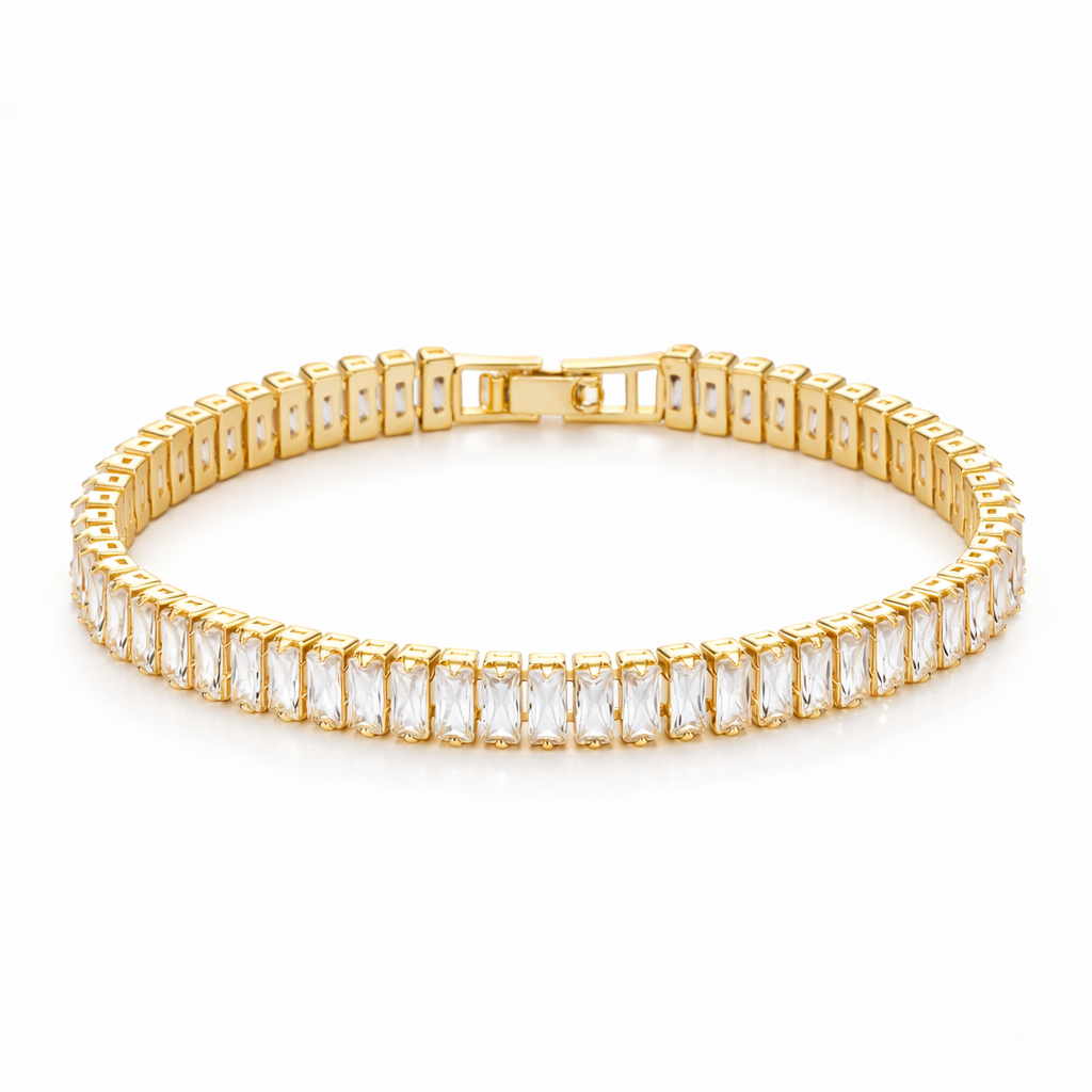 Pulsera Tenis Vertea Oro