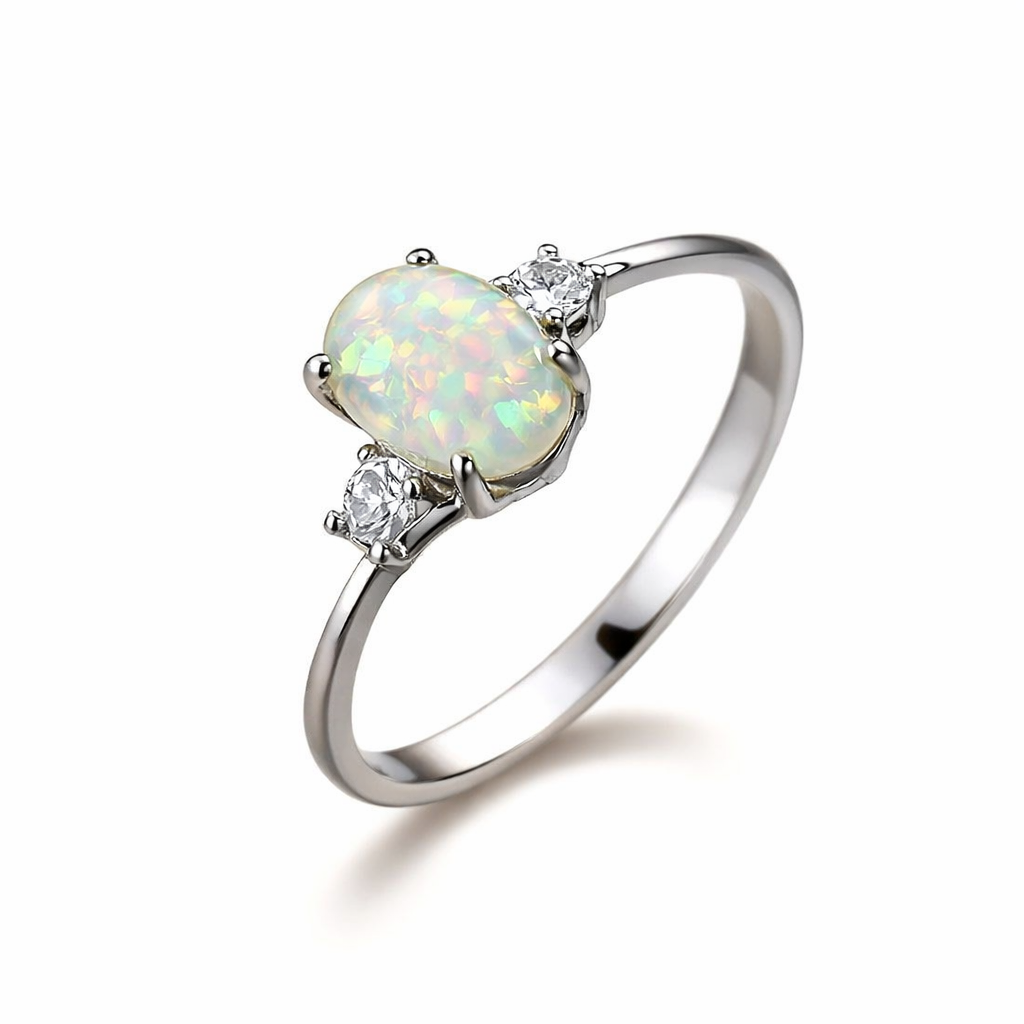 Anillo Abrazo Ópalo