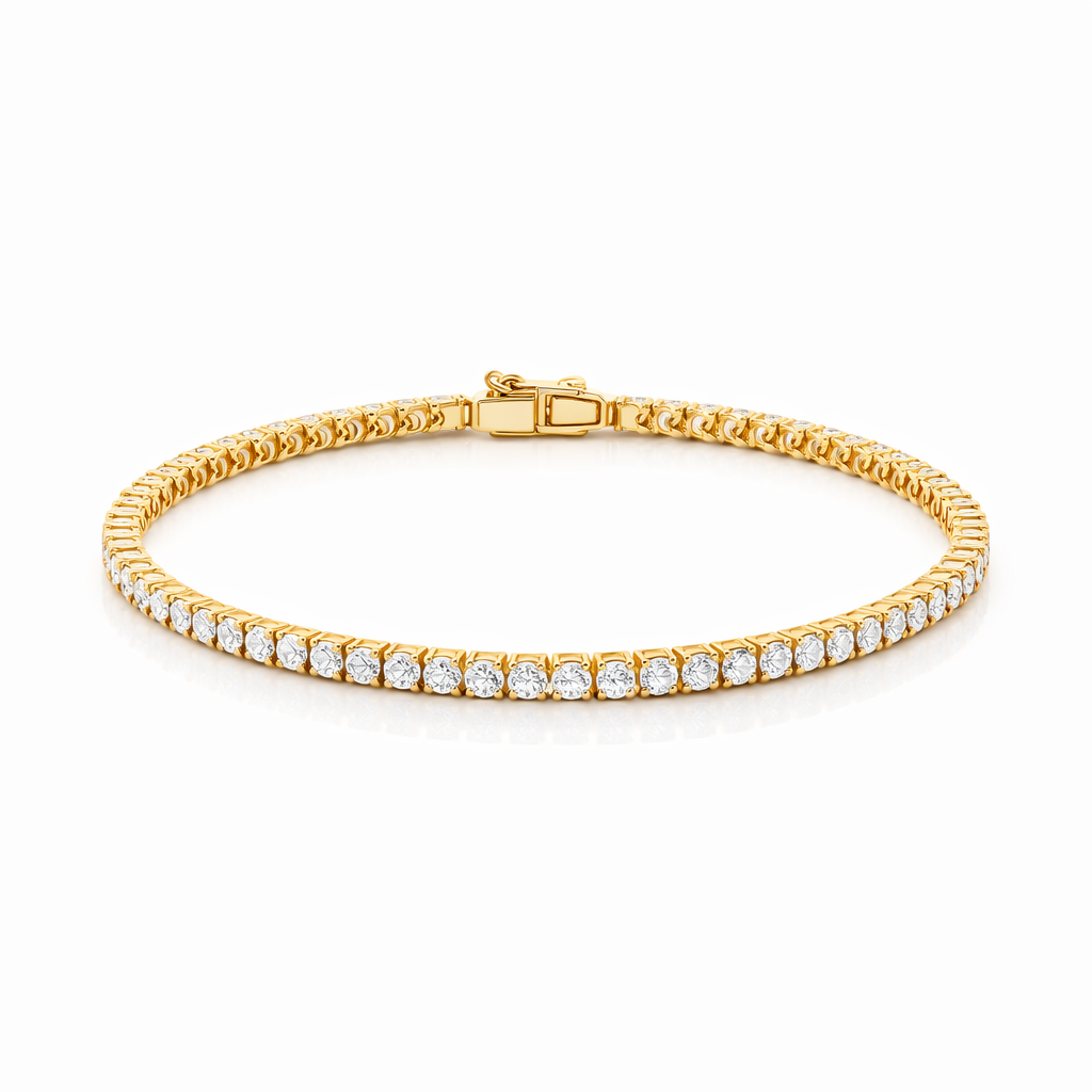 Pulsera Tenis Oro