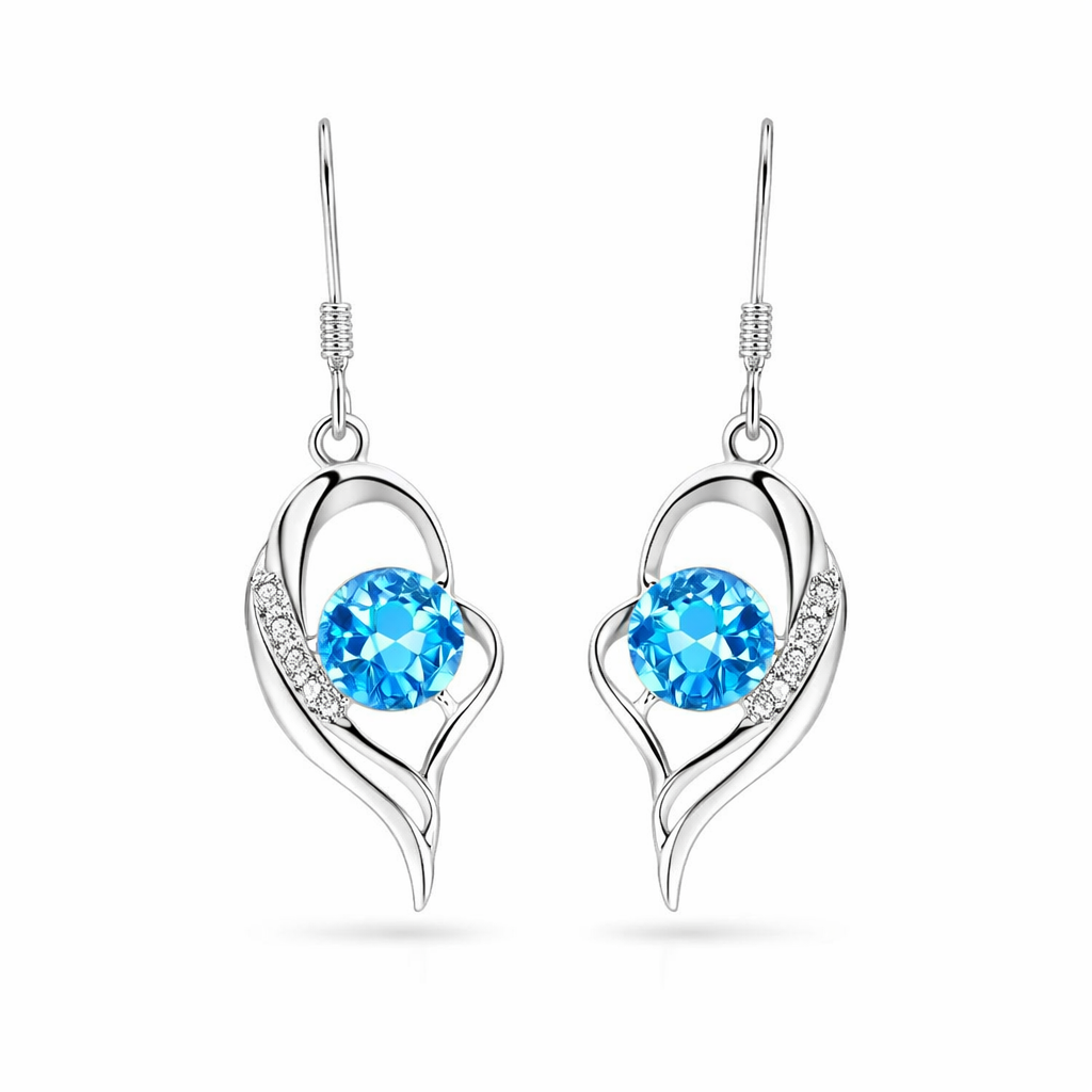 Pendientes Colgantes Corazón Eclipse