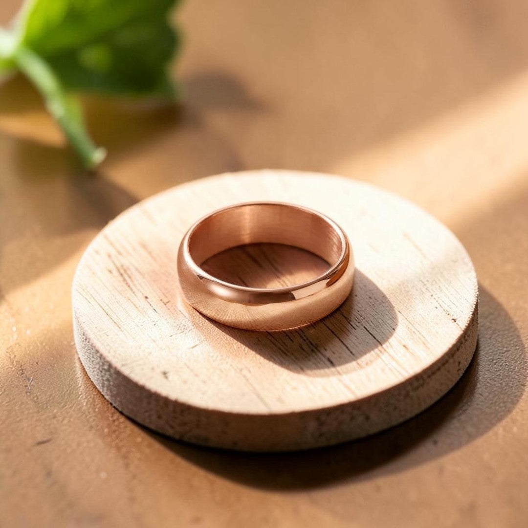 Anillo Liso de Cobre