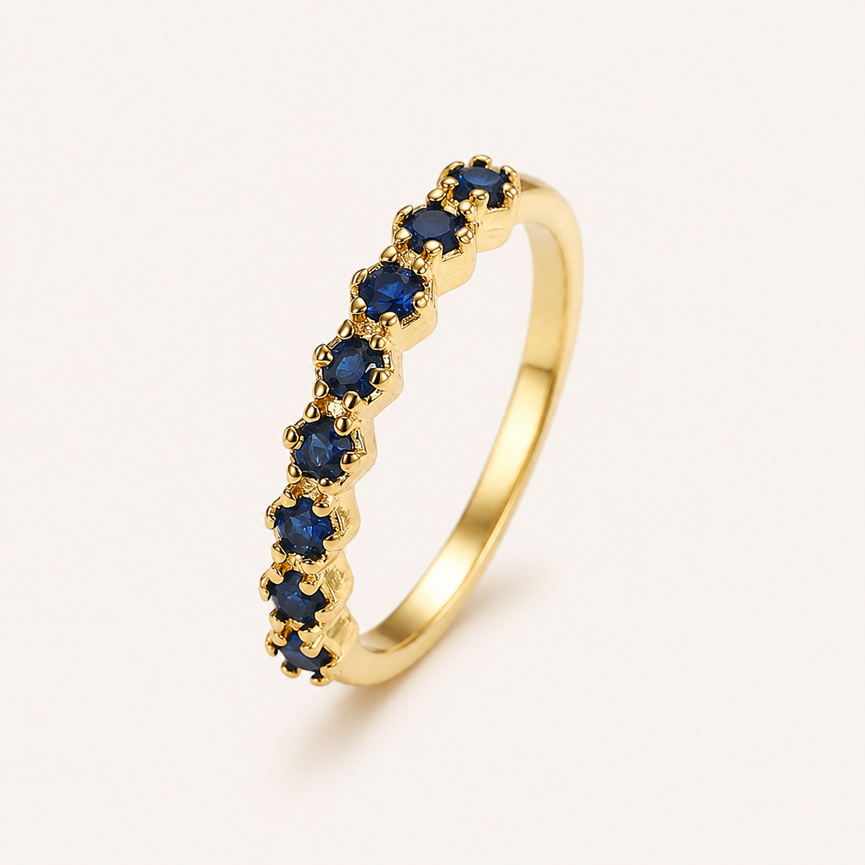 Anillo Roca Macizo Oro