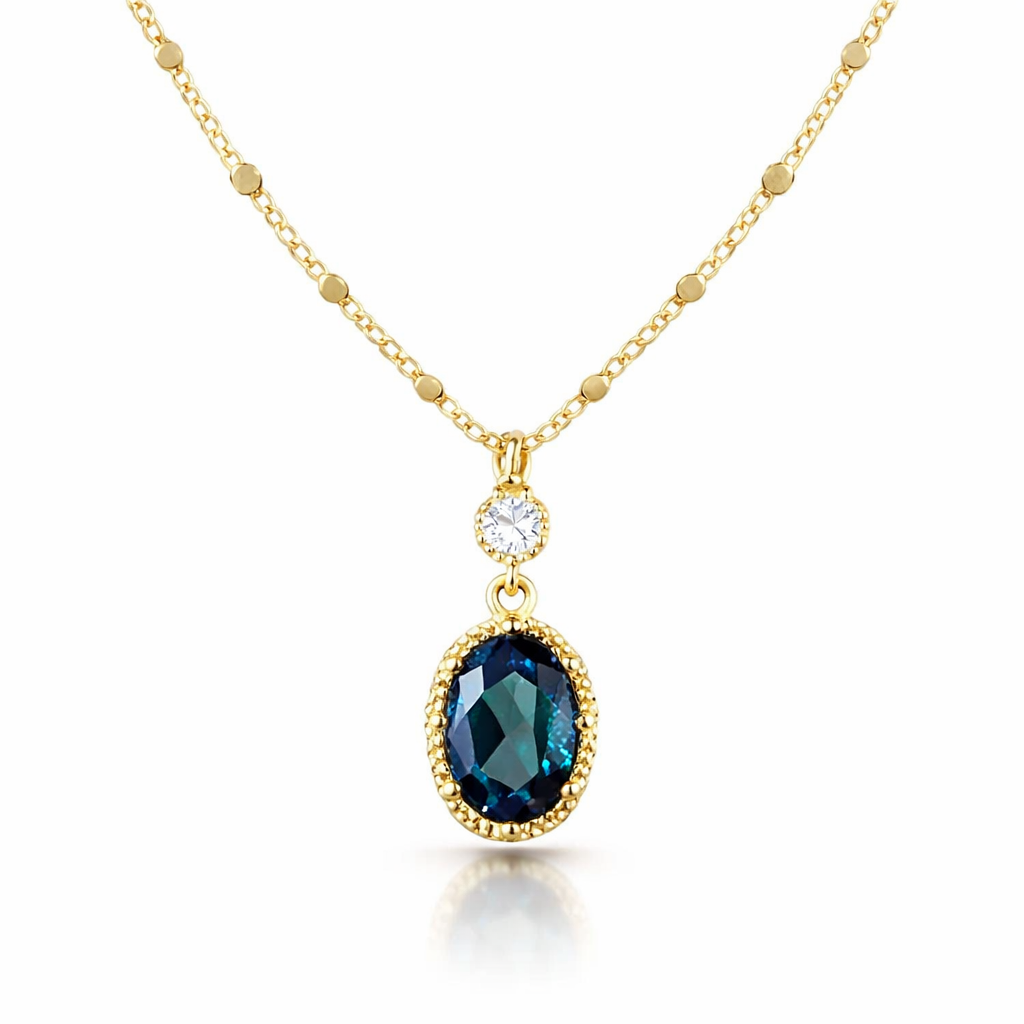 Collar Thessia Lunebray Zafiro