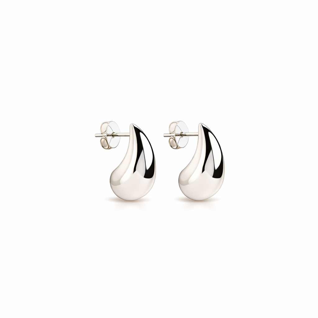 Pendientes Colgantes Mato Oro Blanco