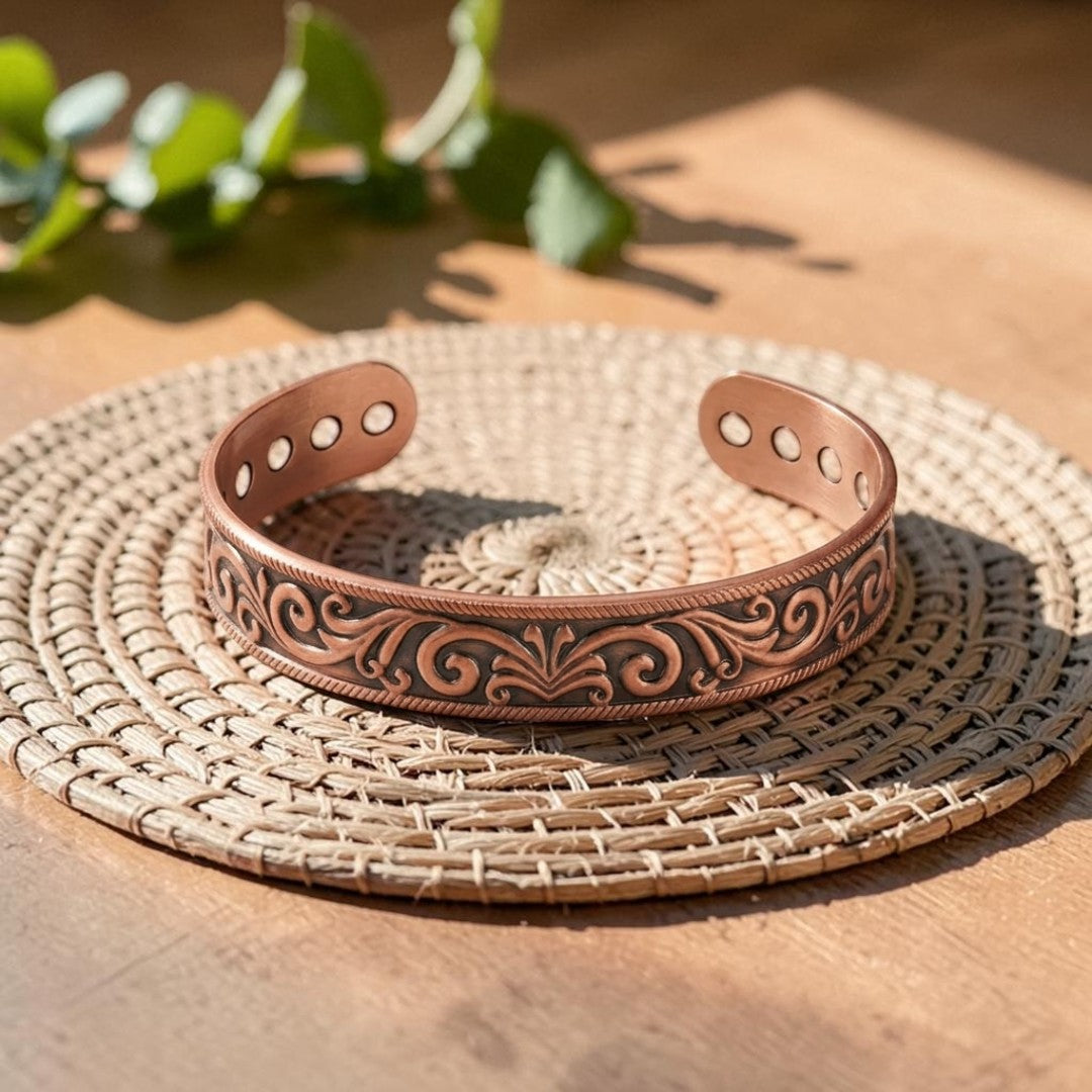 Pulsera Rosa de Cobre