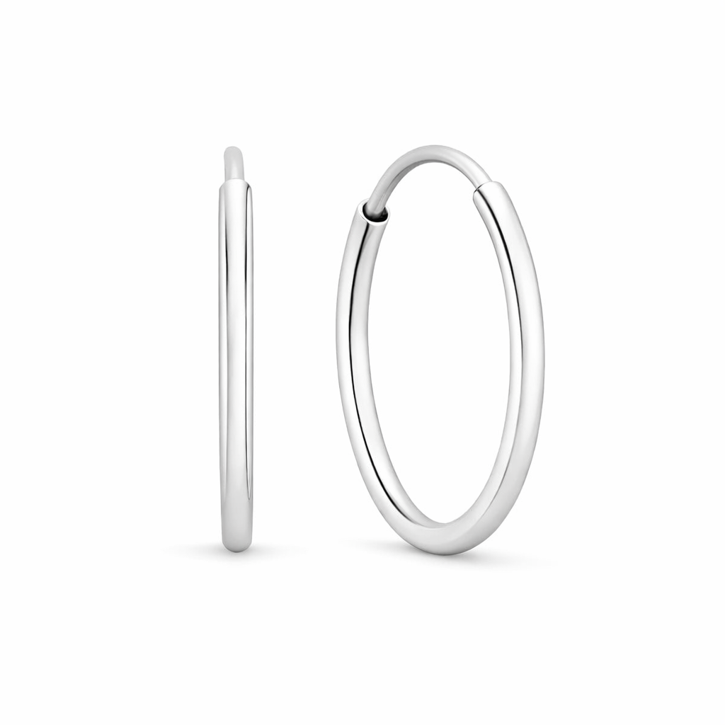 Pendientes Noemie Sorel Oro Blanco