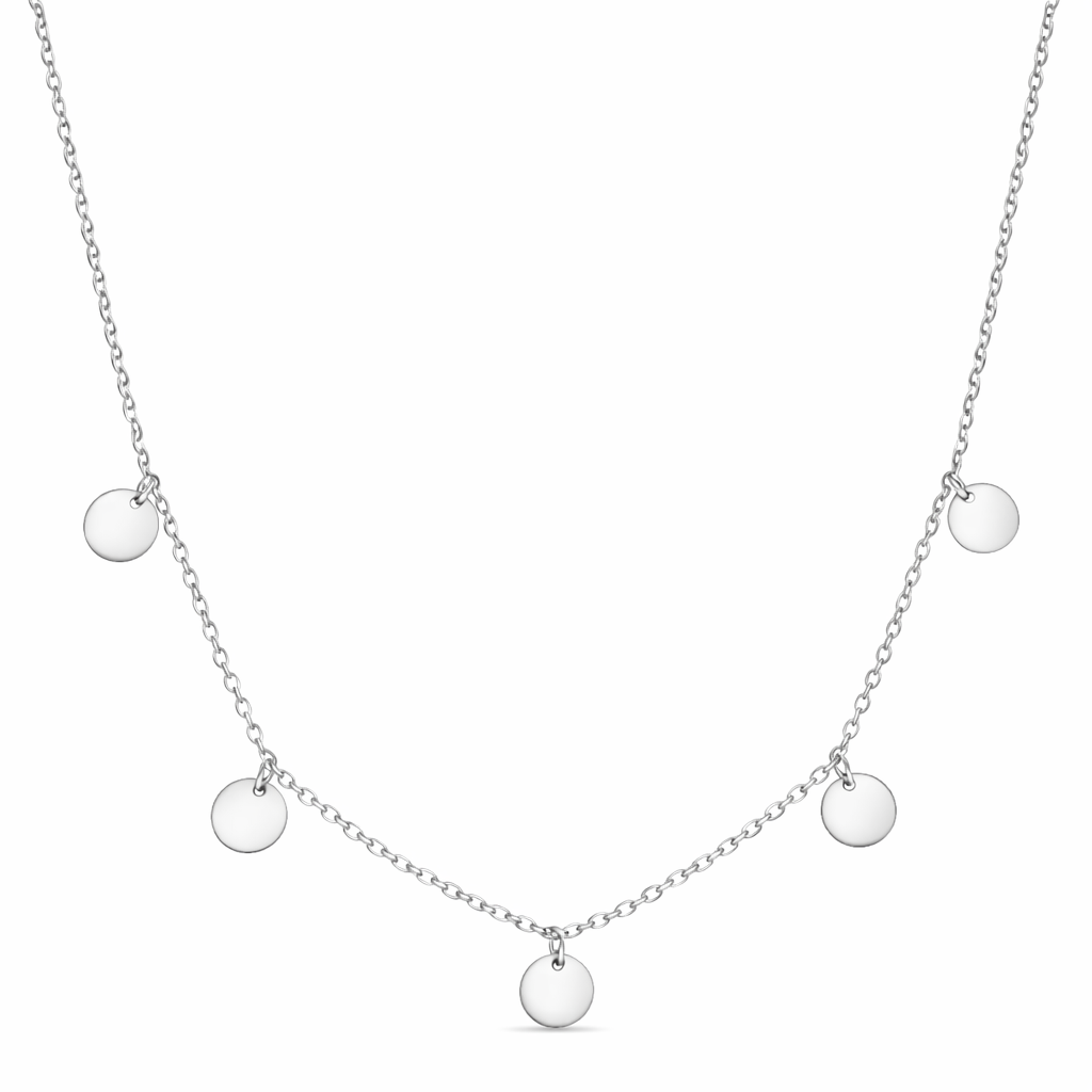 Collar Buda Oro Blanco