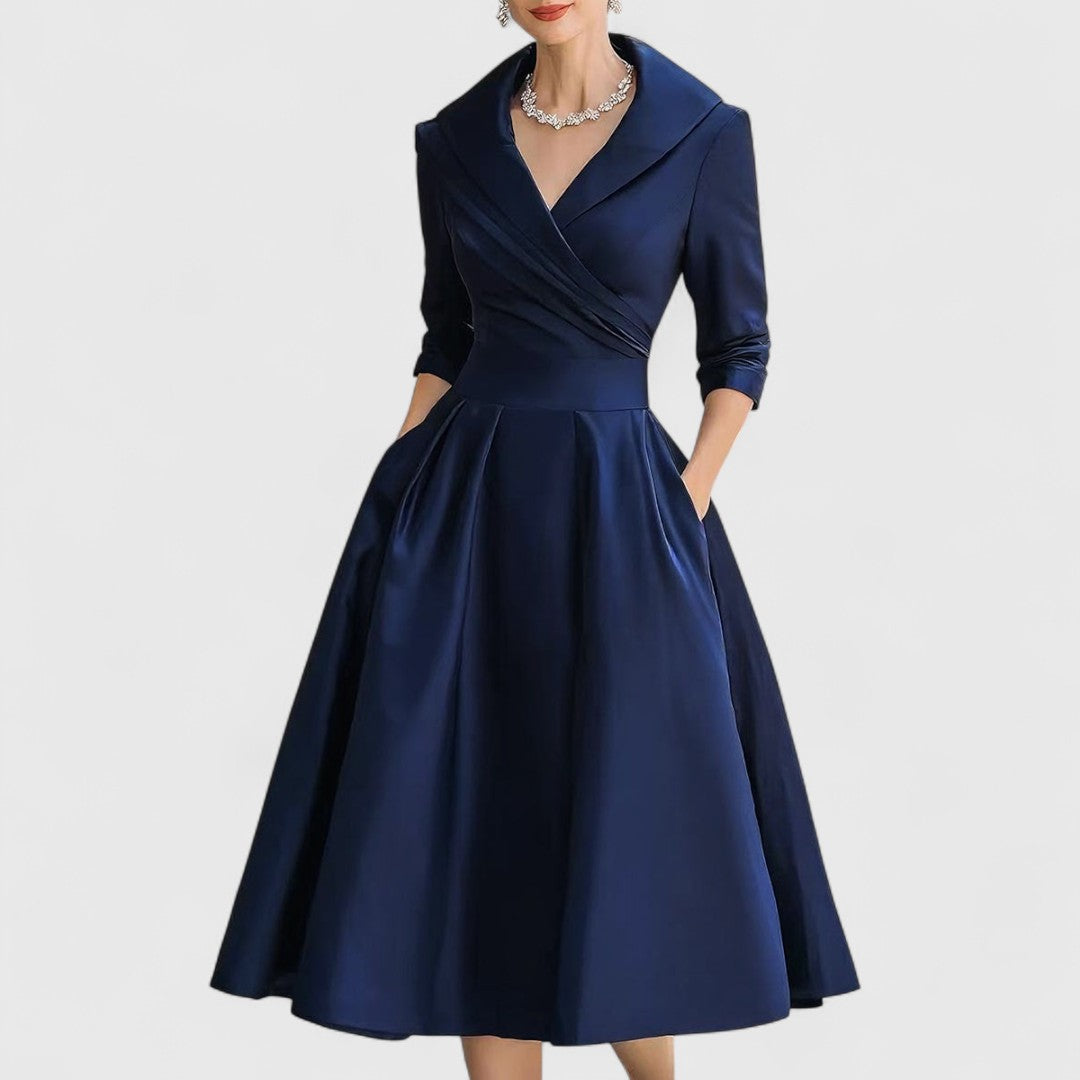 Lucia | Vestido Midi Entallado