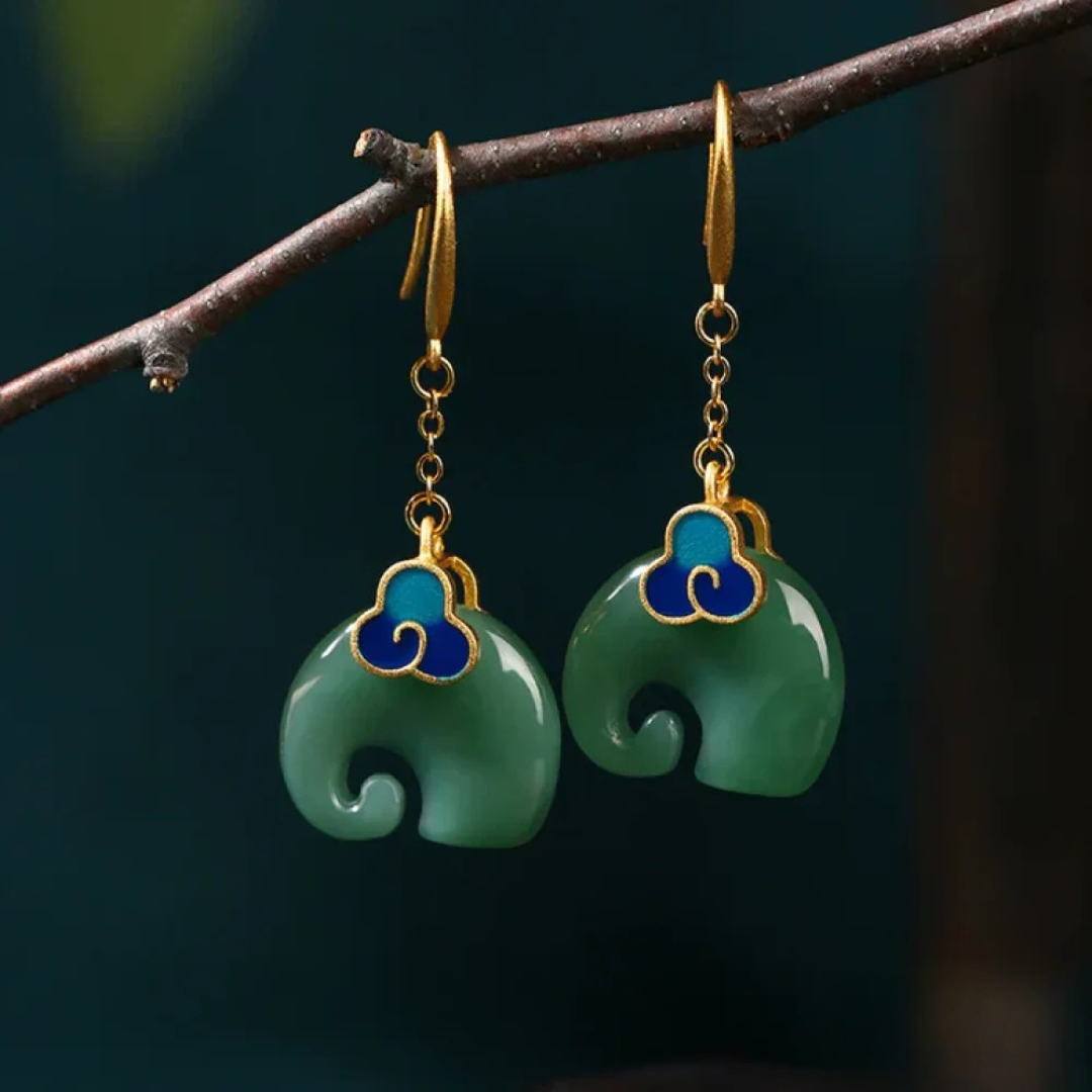 Pendientes Chic Retro Elefante