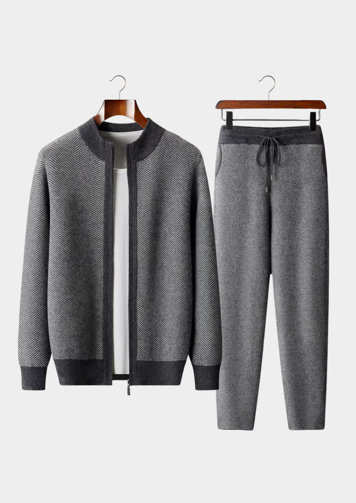 Conjunto de Cashmere Hombre Premium – 100% Lana Merino
