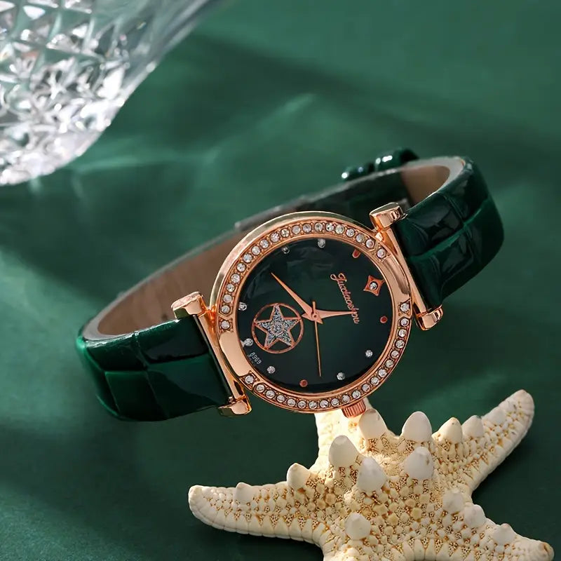 Set de Joyería Verdantra Tiempo