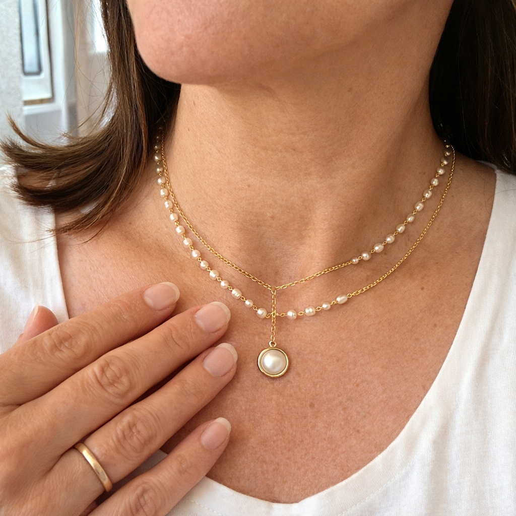 Collar Perla Atemporal