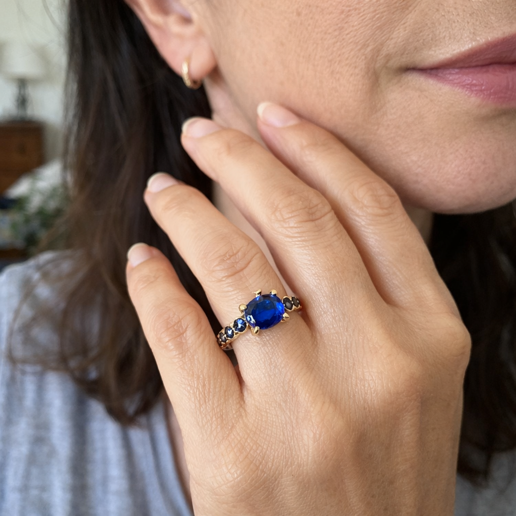 Anillo Celia Serawyn Zafiro
