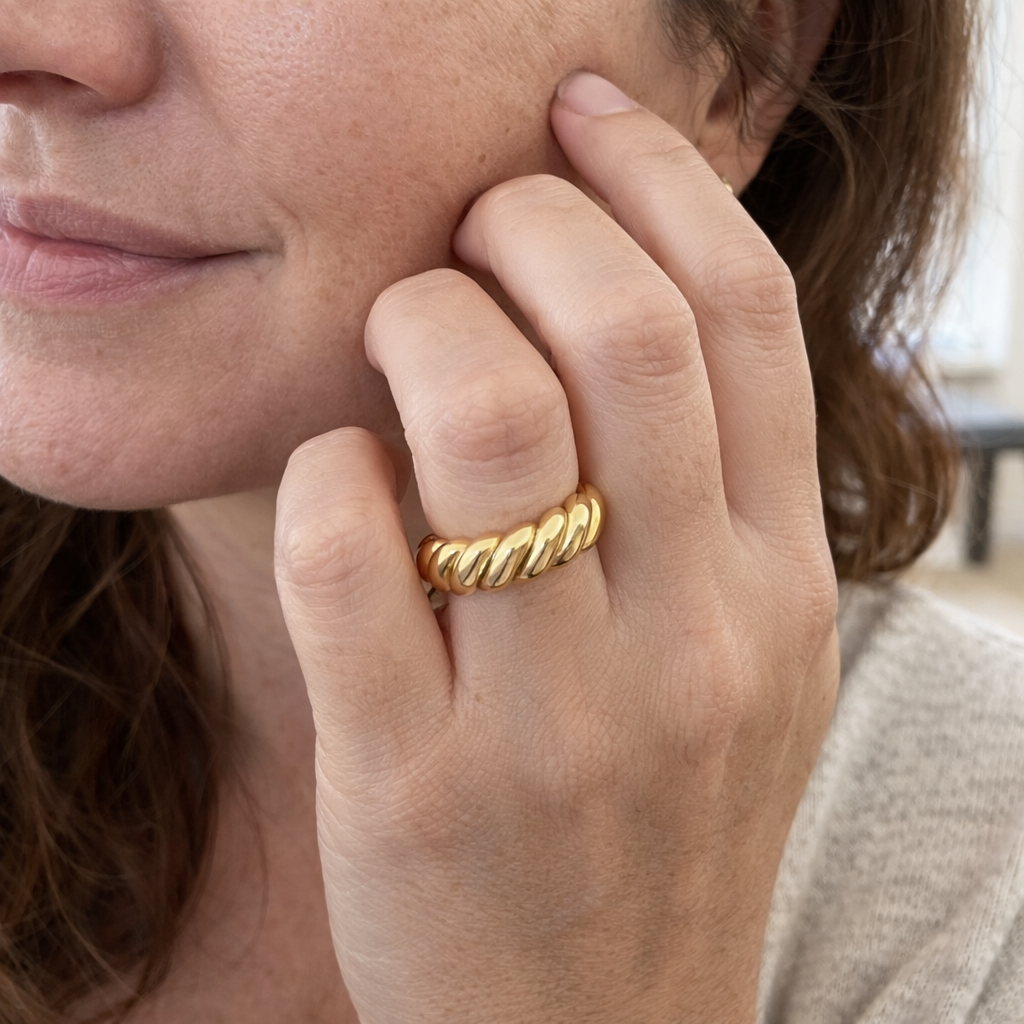 Anillo Croissant Oro