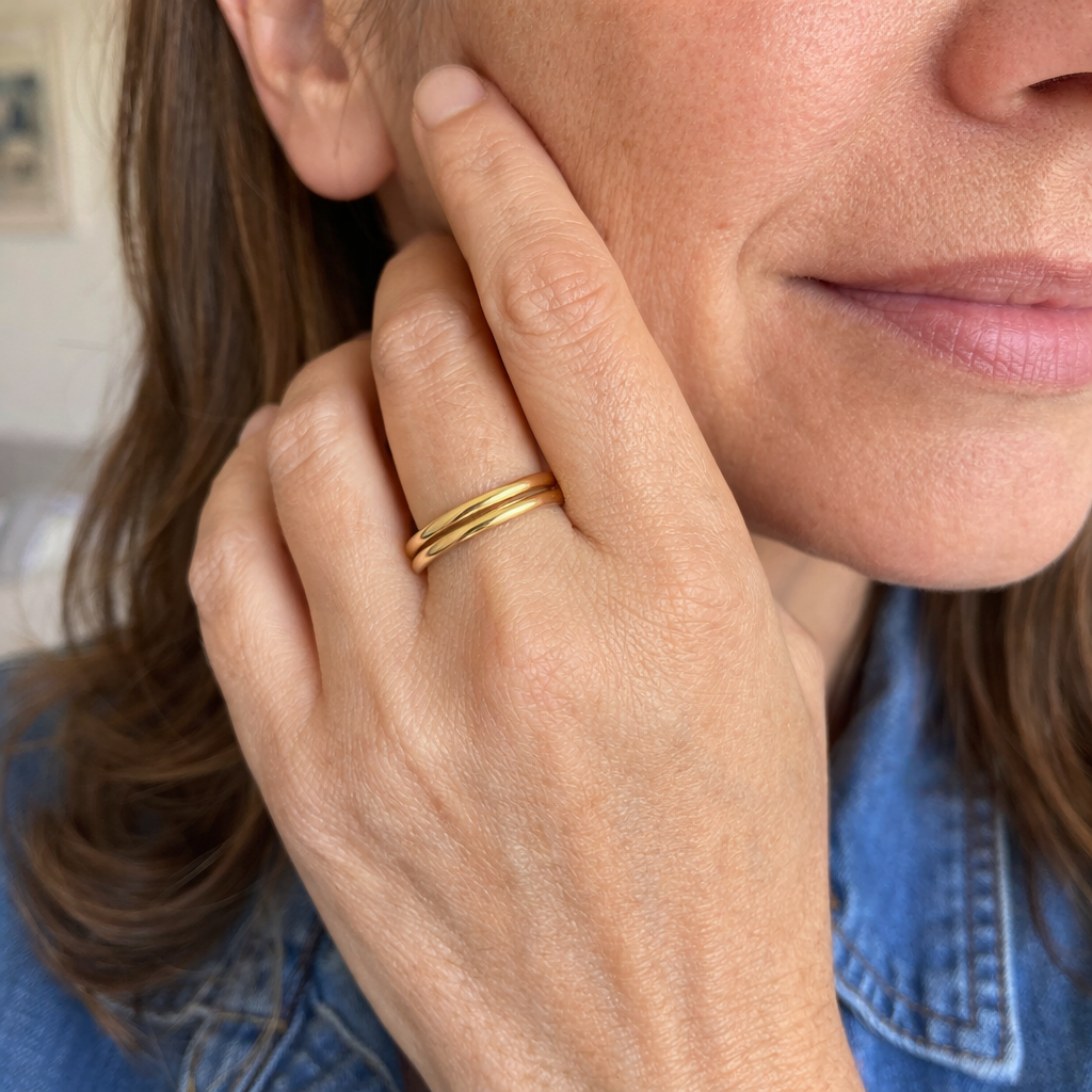Anillo Lena Trielle Oro