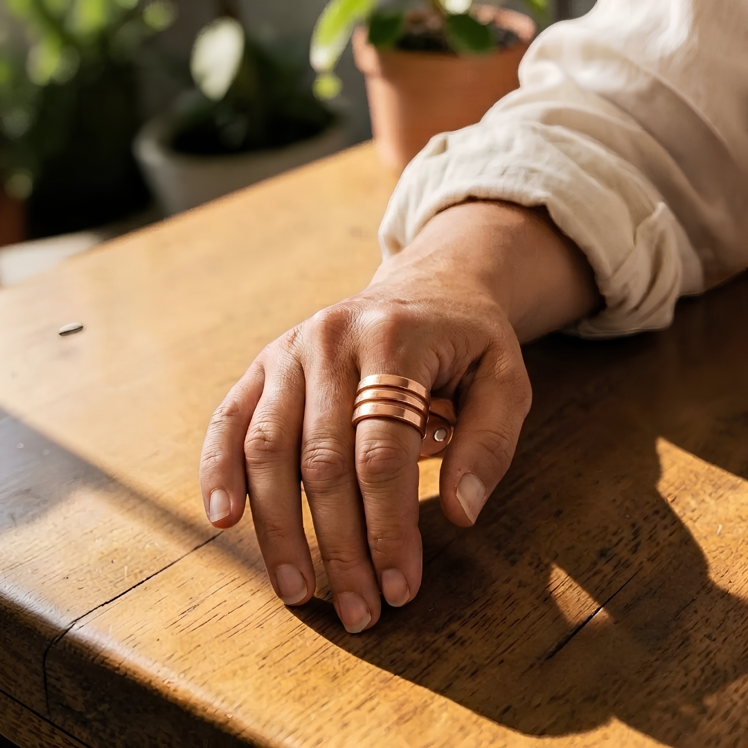 Anillo Evoluciona de Cobre