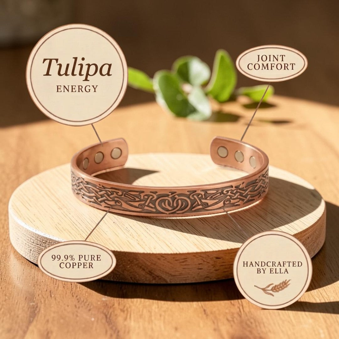 Pulsera Tulipa de Cobre