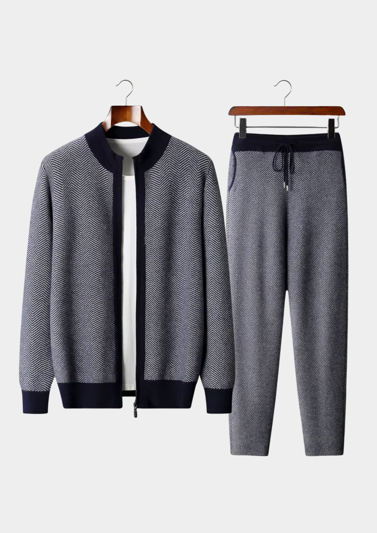 Conjunto de Cashmere Hombre Premium – 100% Lana Merino