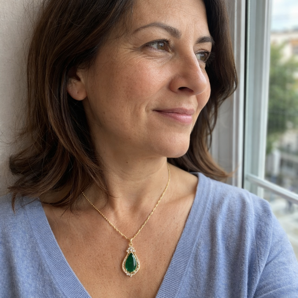 Collar Liana Moretti Esmeralda