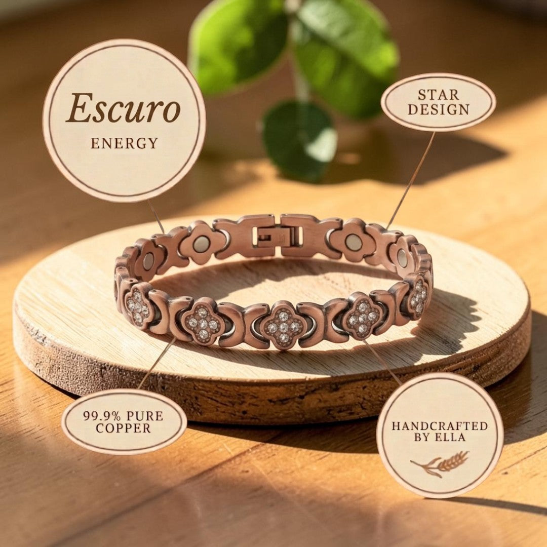 Pulsera Oscura de Cobre