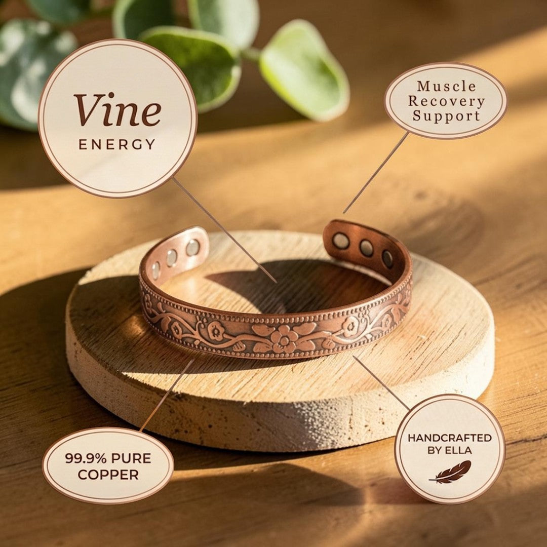 Pulsera Enredadera de Cobre