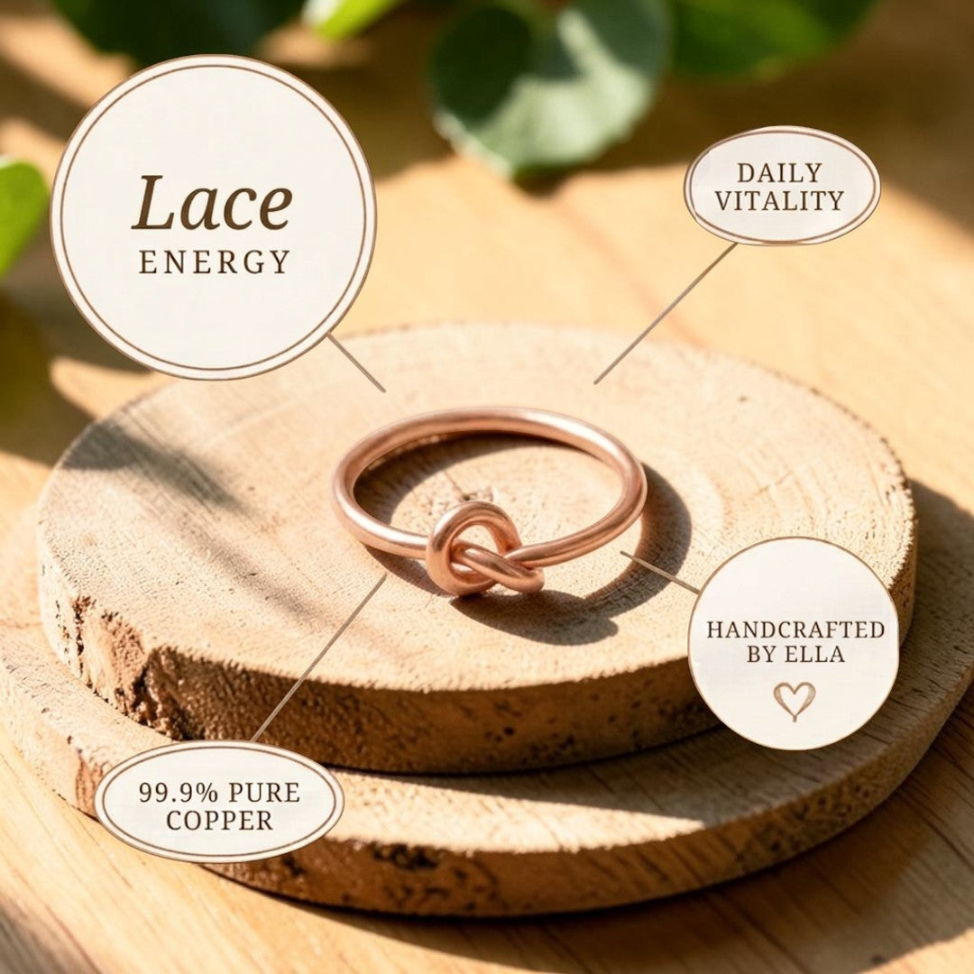 Anillo Encaje de Cobre