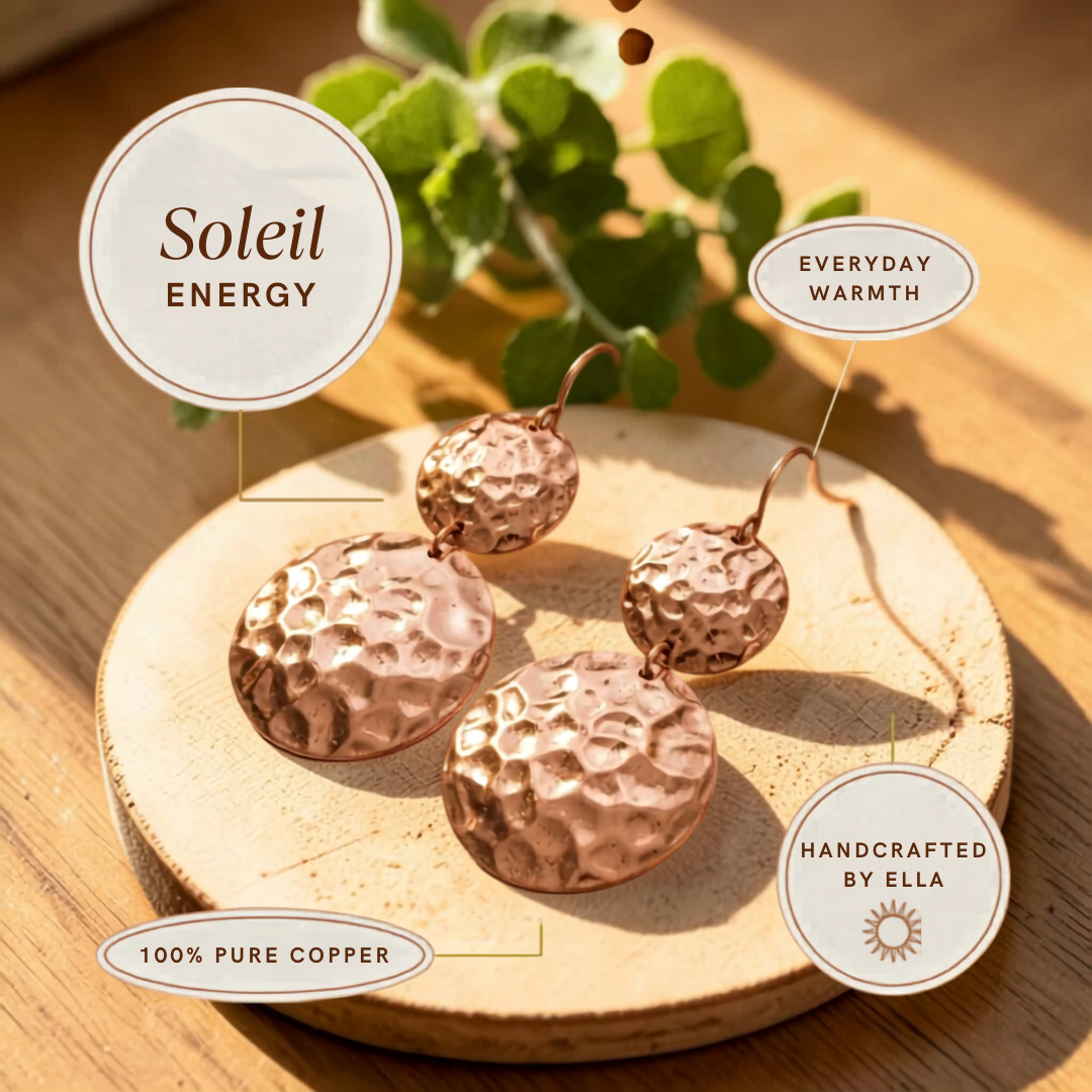 Pendientes Solera de Cobre