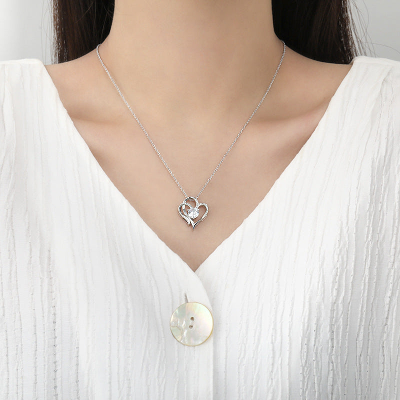 Collana doppio cuore