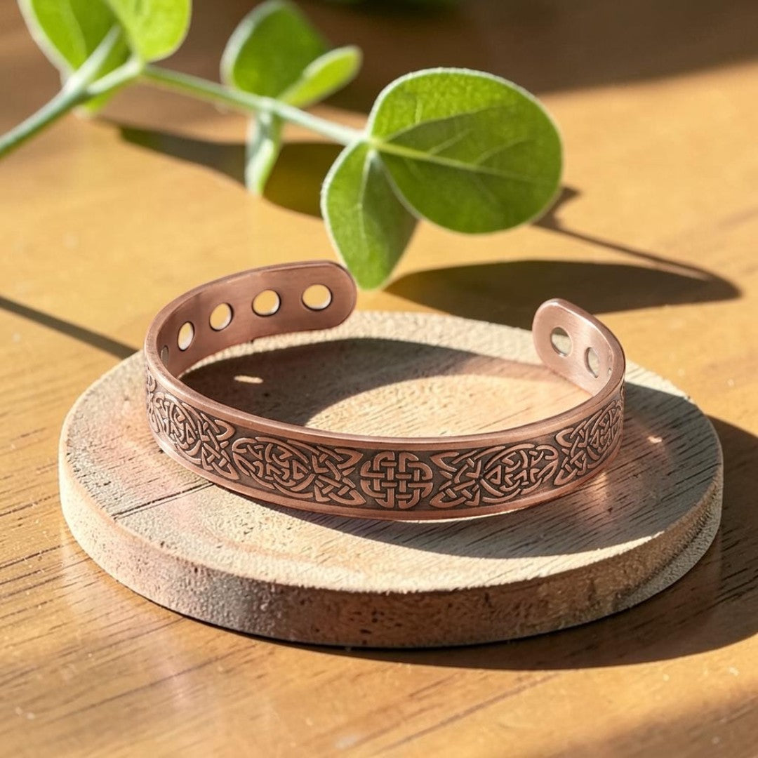 Pulsera Orquidea de Cobre