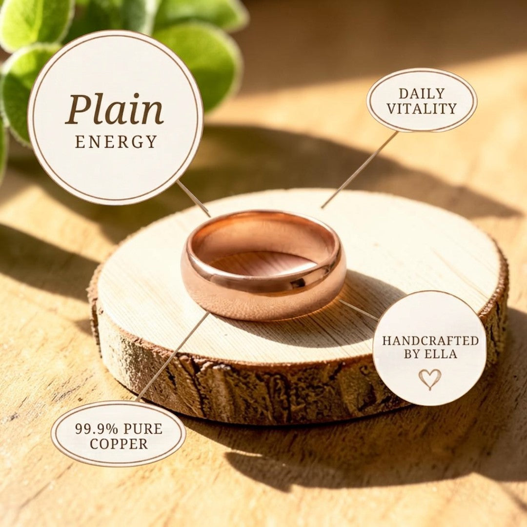 Anillo Liso de Cobre