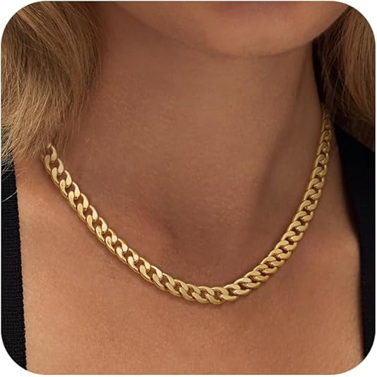 Collar Chunky Eslabones Cubanos