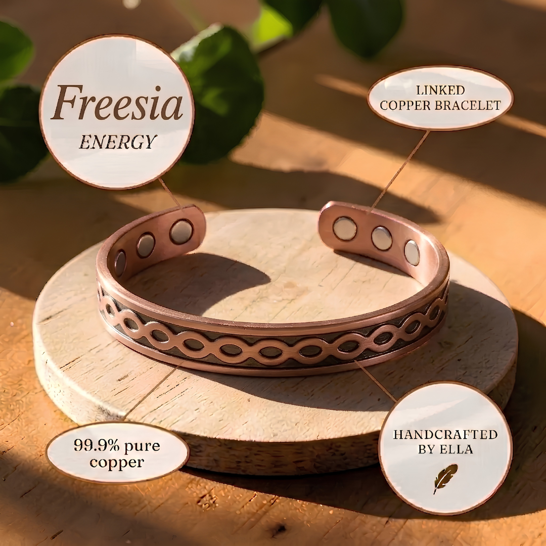 Pulsera Freesia de Cobre