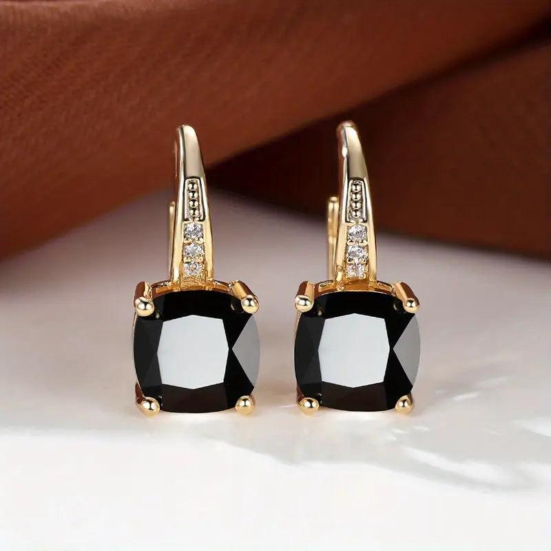 Pendientes Aro con Zafiro