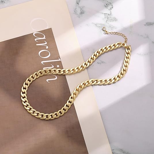 Collar Chunky Eslabones Cubanos