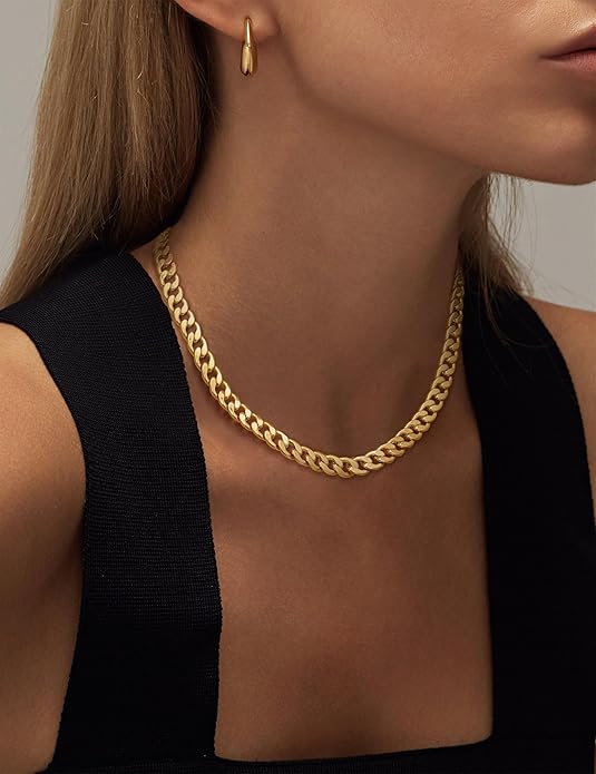 Collar Chunky Eslabones Cubanos