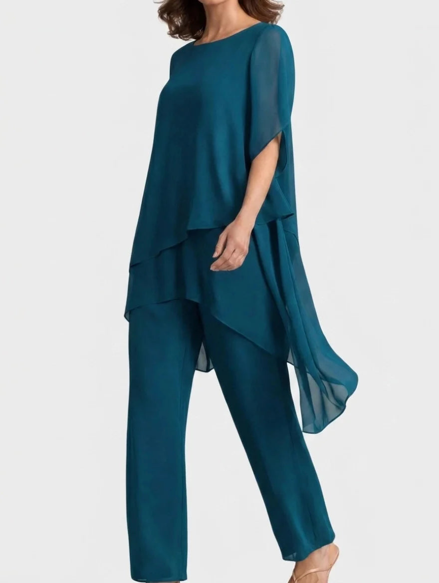 Eliana | Conjunto de Dos Piezas con Pantalón Palazzo