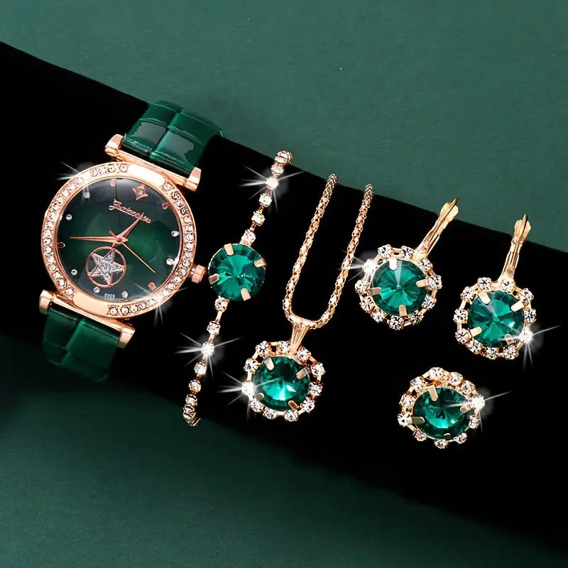 Set de Joyería Verdantra Tiempo