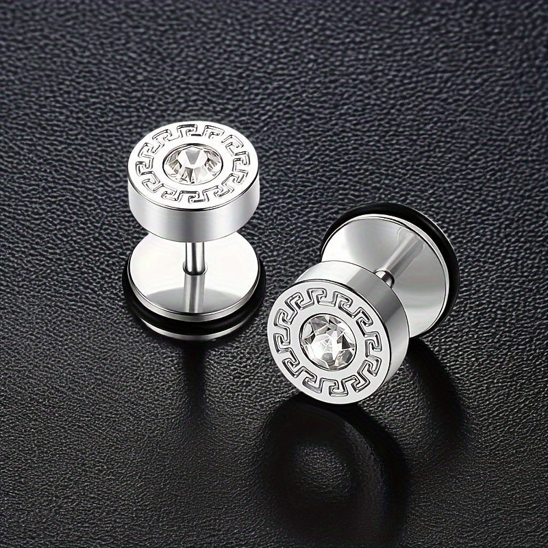 Pendientes Theron Keyline Oro Blanco