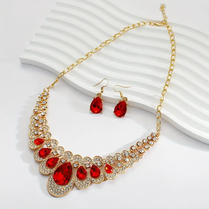 Set de Joyería Maevina Crimselle