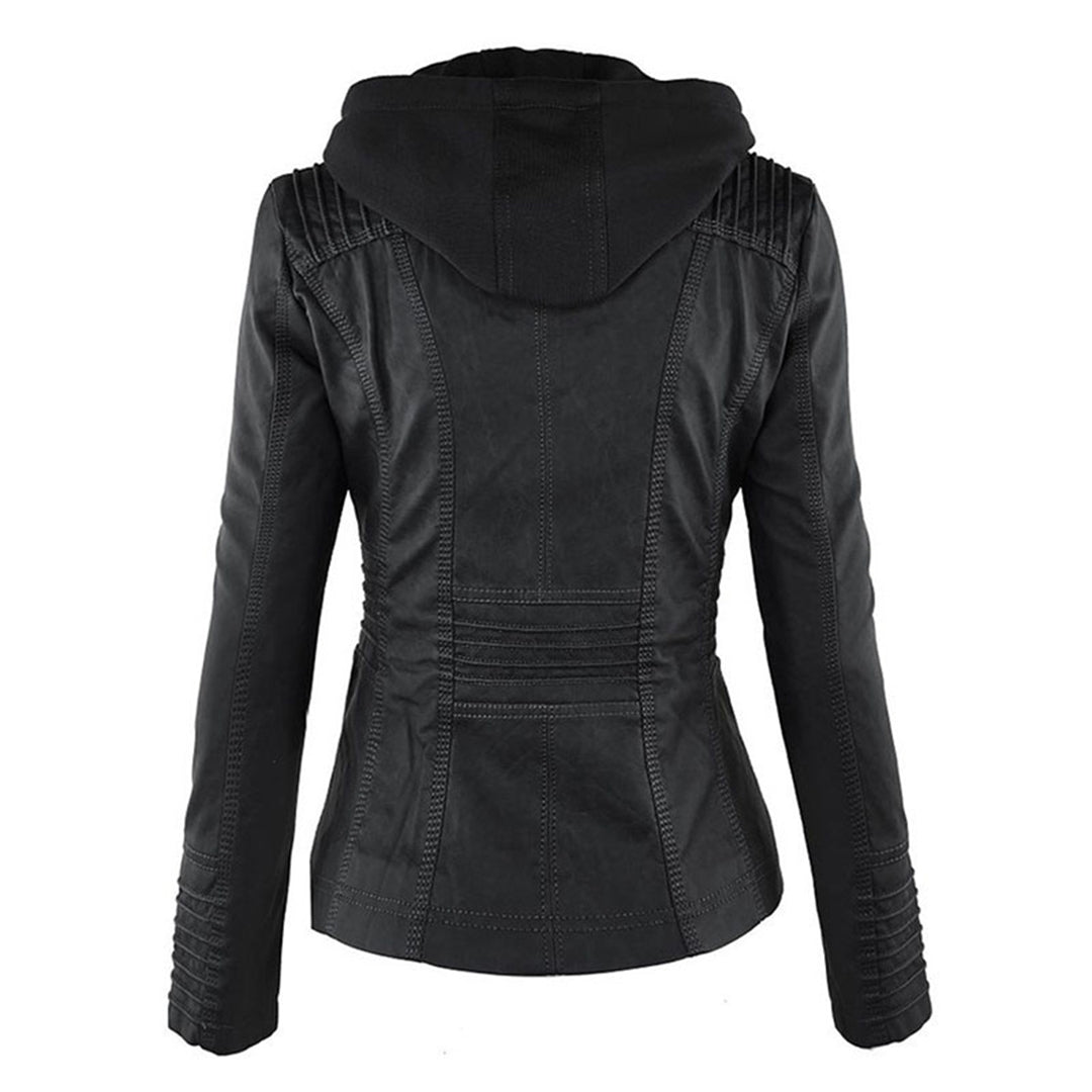 Monika | chaqueta de piel vegana
