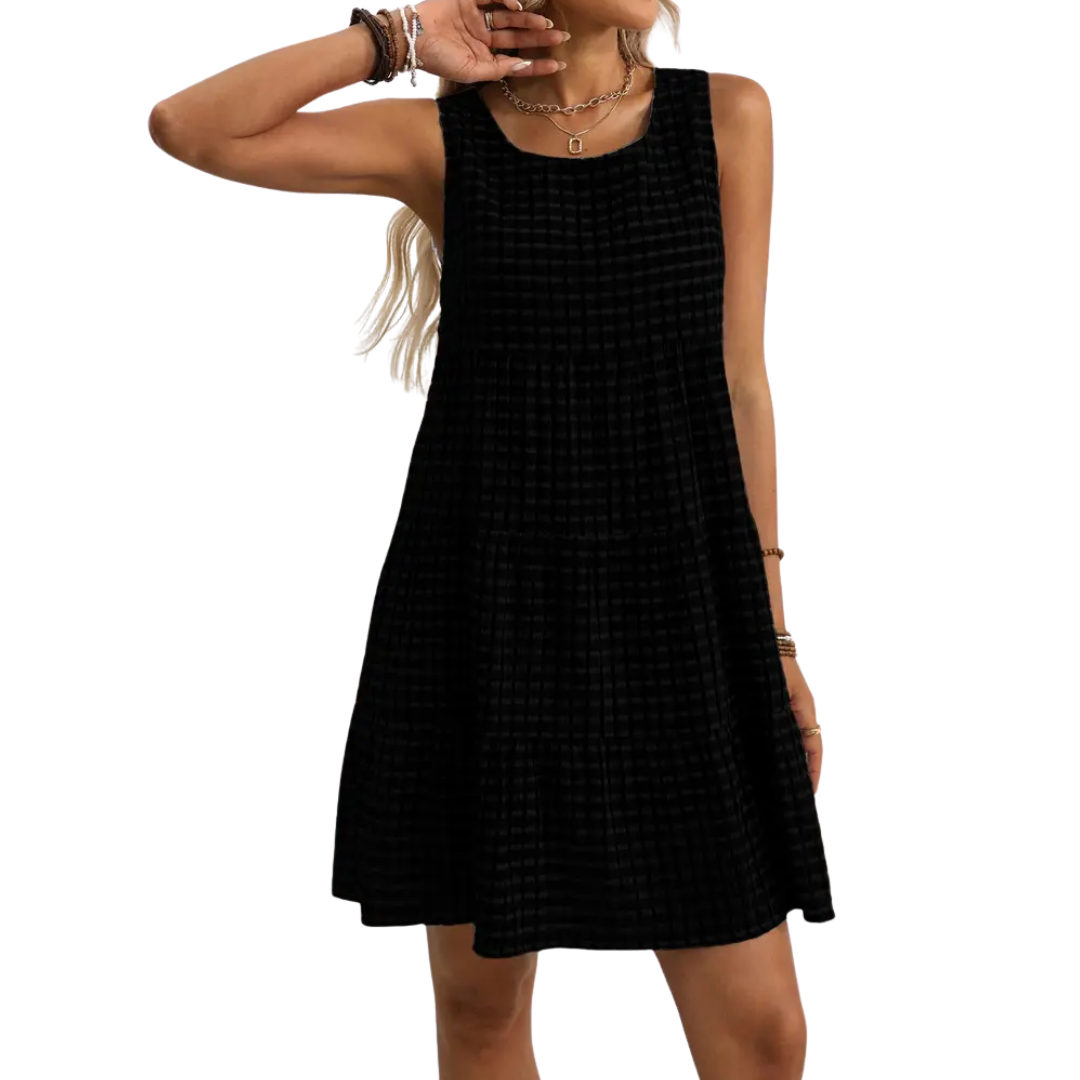 Wyla | Vestido Veraniego Sin Mangas con Volantes