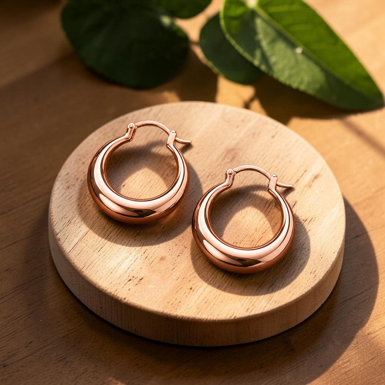 Pendientes Aro de Cobre