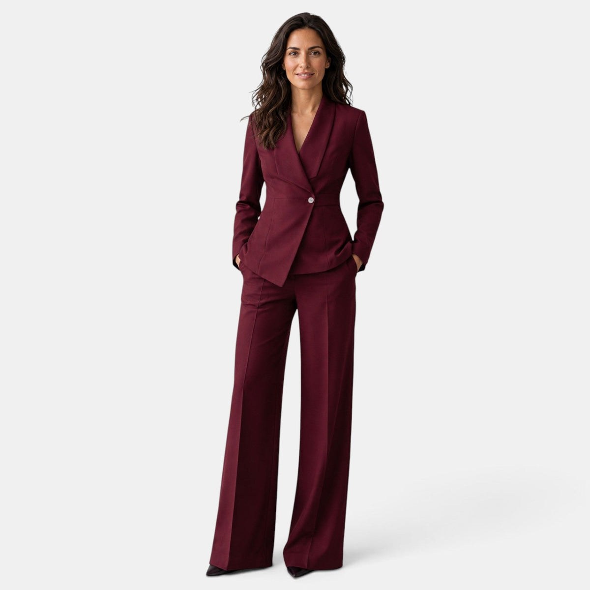 Traje Mujer Blazer Pantalón Elegante