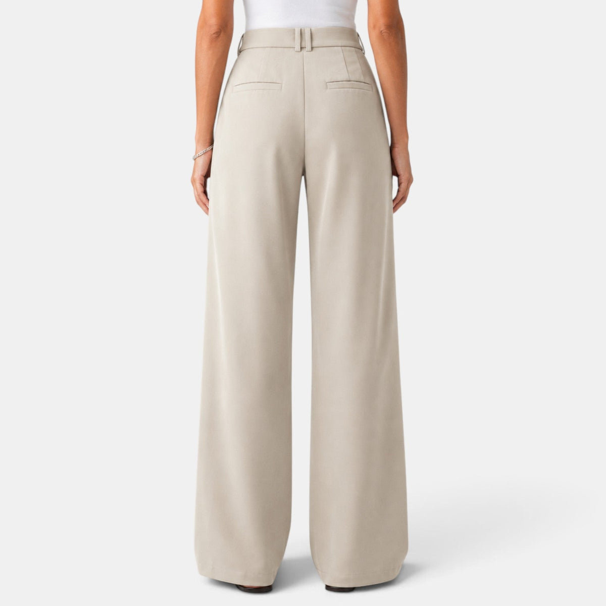 Pantalón de Vestir Mujer Pierna Ancha